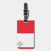 Malta-vlag Bagagelabel (Voorkant verticaal)