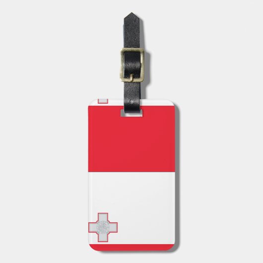 Malta-vlag Bagagelabel (Voorkant verticaal)