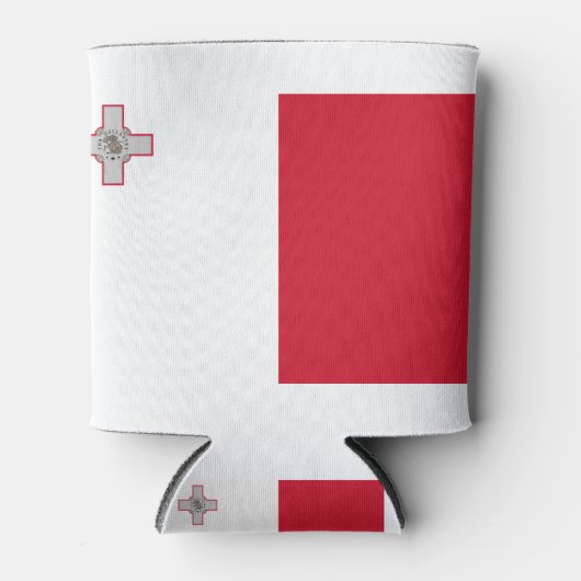 Malta-vlag Blikjeskoeler (Voorkant)