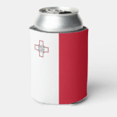 Malta-vlag Blikjeskoeler (Blikje Achterkant)