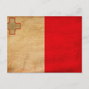 Malta vlag briefkaart