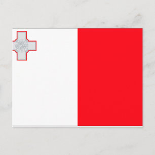 Malta vlag briefkaart