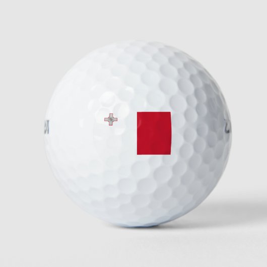 Malta-vlag Golfballen (Voorkant)