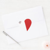 Malta Vlag Hart Sticker (Envelop)