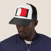 Malta Vlag Hoed Trucker Pet (In situ)