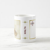 Malta vlag + kaartMok Koffiemok (Center)