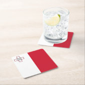 Malta-vlag Kartonnen Onderzetters (Insitu)