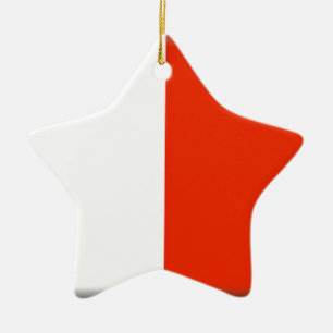 Malta vlag keramisch ornament