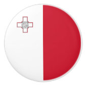 Malta-vlag Keramische Knop (Voorkant)