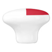 Malta-vlag Keramische Knop (Zijkant)