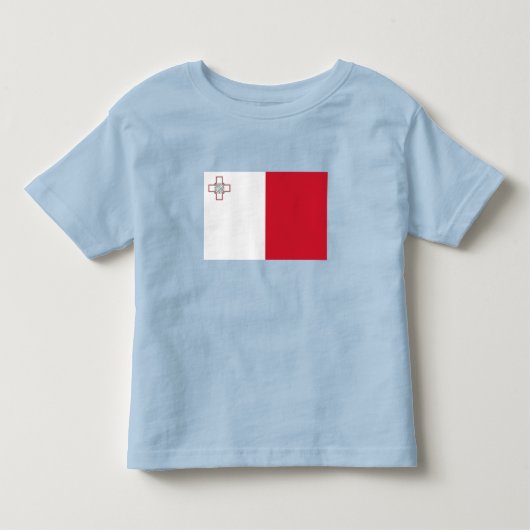 Malta Vlag Kinder Shirts (Voorkant)