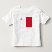 Malta-vlag Kinder Shirts (Voorkant)