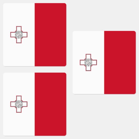Malta Vlag Labels (Groep)