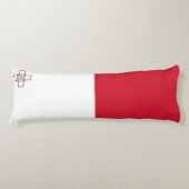 Malta-vlag Lichaamskussen (Voorkant)