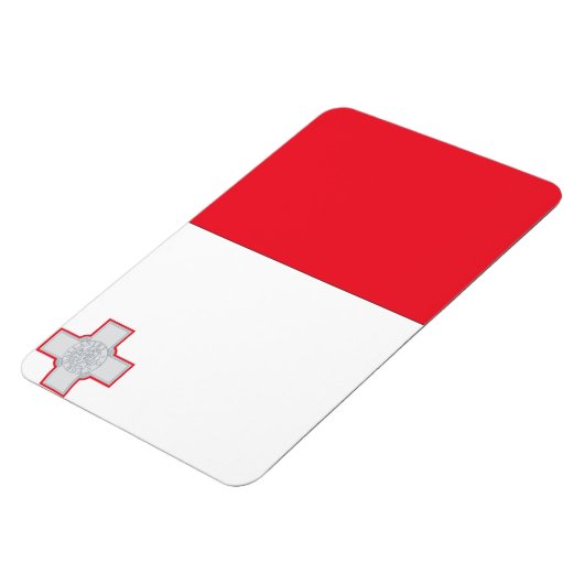 Malta-vlag Magneet (Linkerzijde)