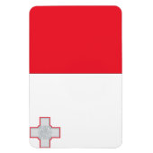 Malta-vlag Magneet (Verticaal)