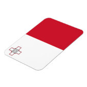 Malta-vlag Magneet (Linkerzijde)