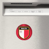Malta-vlag Magneet (Insitu (Vaatwasser))