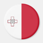 Malta-vlag Magneet (Voorkant)
