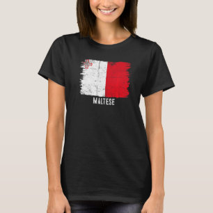 Malta vlag Maltese groep van mijn wortels T-shirt