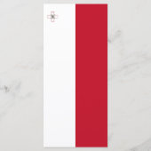Malta vlag menu (Voorkant)