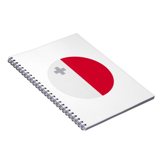 Malta-vlag Notitieboek (Rechterzijde)