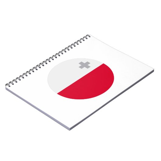 Malta-vlag Notitieboek (Linkerzijde)