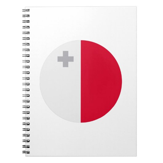 Malta-vlag Notitieboek (Voorkant)