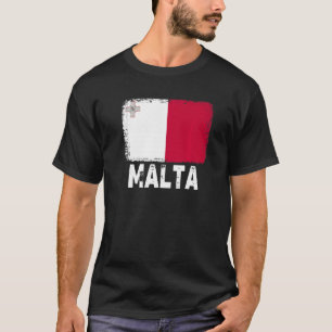 Malta vlag ondersteunt Maltese Mannen T-shirt