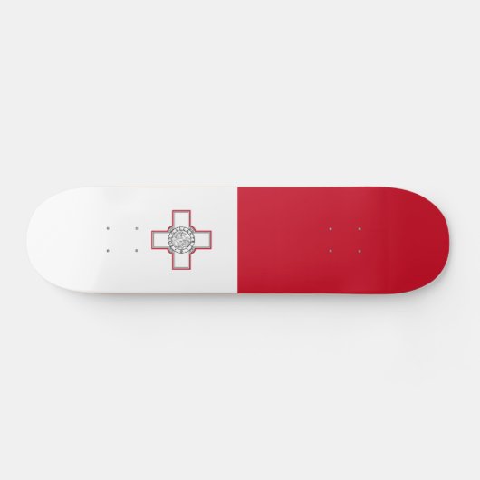 Malta-vlag Persoonlijk Skateboard (Horizontaal)
