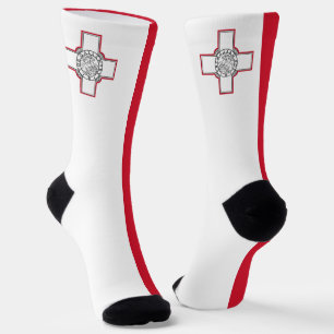 Malta Vlag Sokken