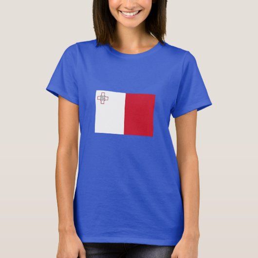 Malta-vlag T-shirt (Voorkant)