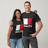 Malta-vlag T-shirt (Unisex)
