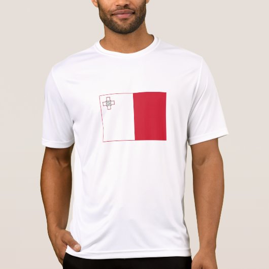 Malta-vlag T-shirt (Voorkant)