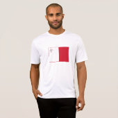 Malta-vlag T-shirt (Voorkant volledig)