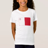 Malta-vlag T-shirt (Voorkant)