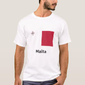 Malta-vlag T-shirt (Voorkant)