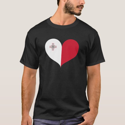 Malta-vlag T-shirt (Voorkant)
