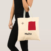 Malta-vlag Tote Bag (Voorkant (product))