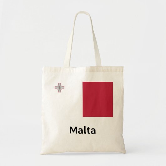 Malta-vlag Tote Bag (Voorkant)