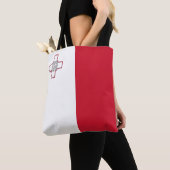 Malta-vlag Tote Bag (Dichtbij)