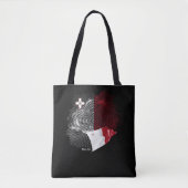 Malta vlag tote bag (Voorkant)