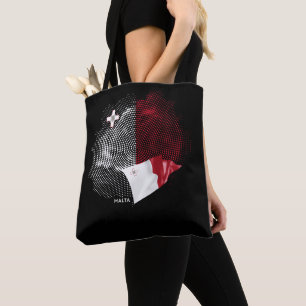 Malta vlag tote bag
