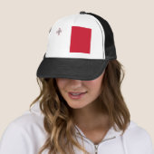 Malta-vlag Trucker Pet (In situ)