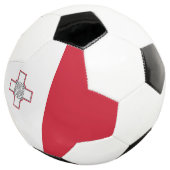 Malta-vlag Voetbal (Drie kwart)