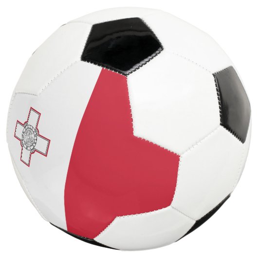 Malta-vlag Voetbal (Drie kwart)