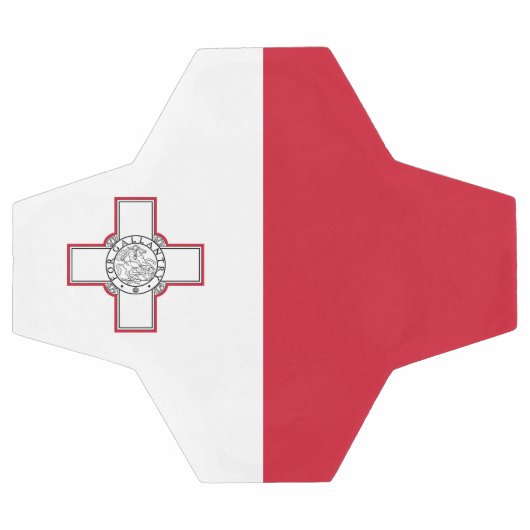 Malta-vlag Voetbal (Enkel)