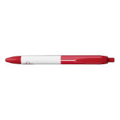 Malta Vlag Zwarte Inkt Pen (Achterkant)