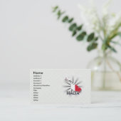 Malta Vlaggenkaart 2.0 Visitekaartje (Staand voorkant)