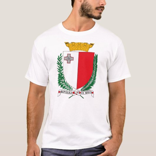 Malta Wapenjassen T-shirt (Voorkant)